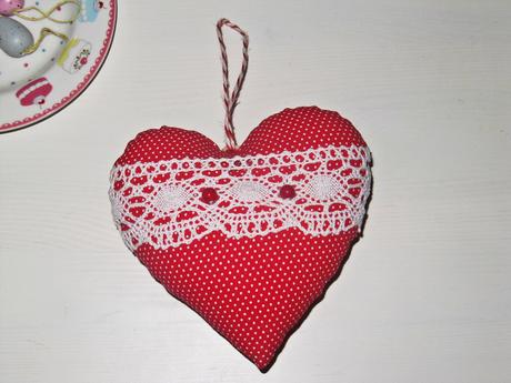 Srdiečko Valentín - šírka 14,5 cm - Obrázok č. 1