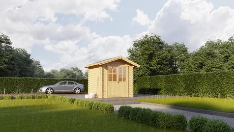 Drevený záhradný domček NANO (28 mm), 2,5×2 m, 5 m² - Obrázok č. 1