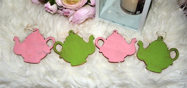 4 x drevený vintage čajníček - Obrázok č. 1