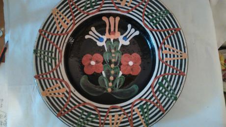 tanier maľovaný 3 tulipány - Obrázok č. 1