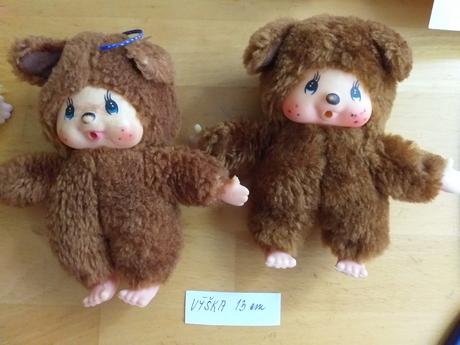 mončiči hnedé 13 cm - Obrázok č. 1