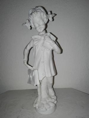 Alabastrová soška - Školáčka - Obrázok č. 1
