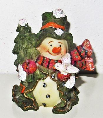 Snehuliak - vianočná dekorácia - Obrázok č. 1