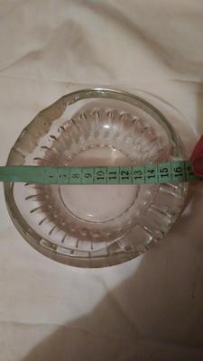 sklenený popolník - Obrázok č. 1