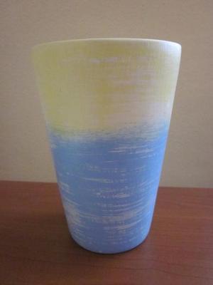 Váza modro-žltá - Obrázok č. 1