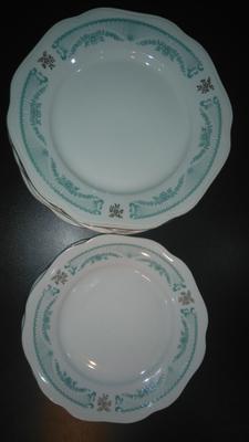 zelené porcelánové taniere - Obrázok č. 1