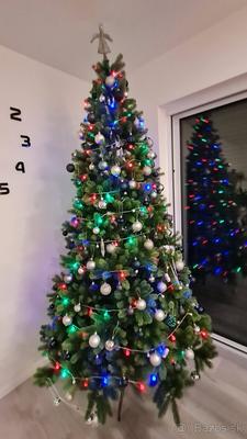 Full 3d vianočný stromček 250cm umelý. Povodna cena 429 EURO - Obrázok č. 1