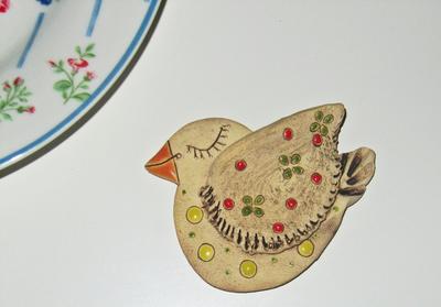 Keramika - Veľkonočný vtáčik - Obrázok č. 1