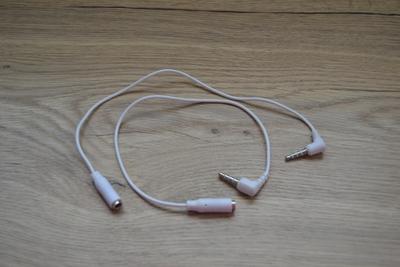 Kábel jack 3.5mm 4 pinový pro Apple iPhone, iPad - Obrázok č. 1