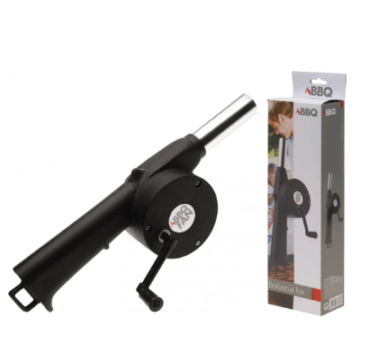 Grilovací ventilátor čierny plast 29,1 x 8,5 x 5,2 cm - Obrázok č. 1