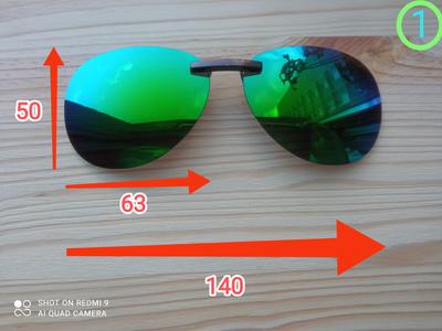 klip na dioptrické okuliare UV 400 filter - Obrázok č. 1