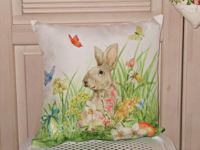 Vankúš - Veľkonočný zajac - Obrázok č. 1