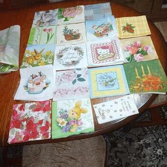 servítky rôzny motív 18ks - Obrázok č. 1