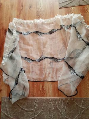 záclona... čierno strieborná... - Obrázok č. 1