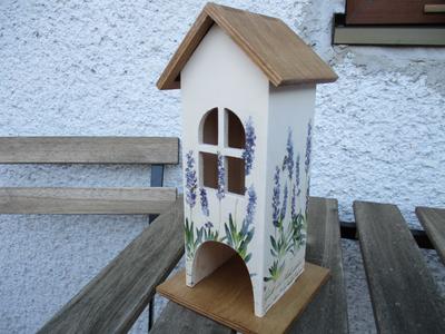Drevený zásobník na čaj,levanduľa - Obrázok č. 1