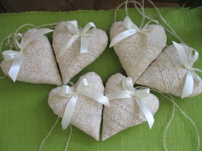 Vyparádené srdiečka s levanduľou - Obrázok č. 1