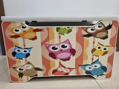 Detský box (truhlica) s motívom sovičiek - Obrázok č. 1