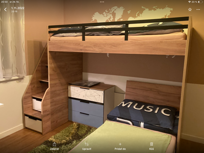 Poschodová posteľ - Obrázok č. 1