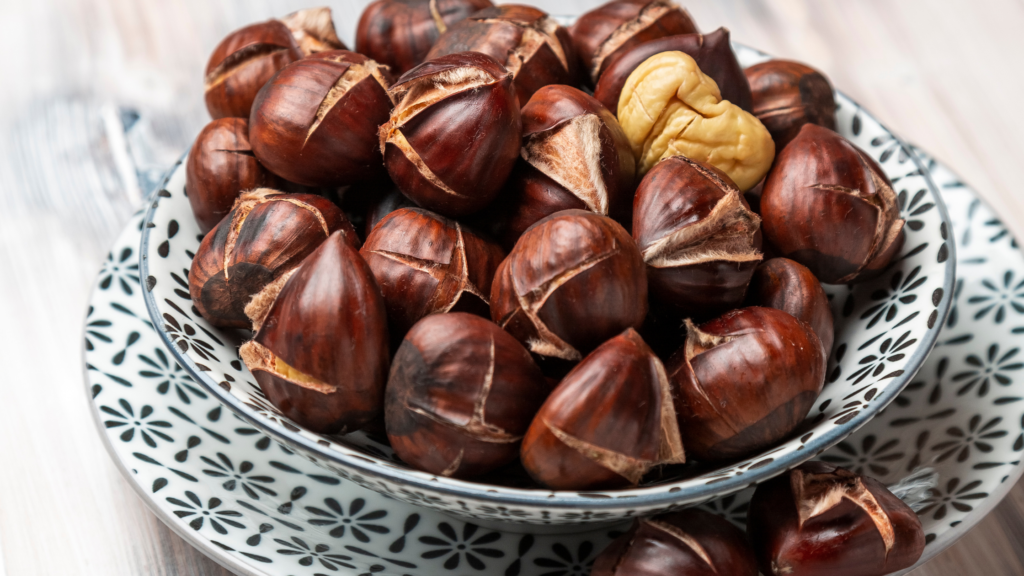 ako narezať gaštany