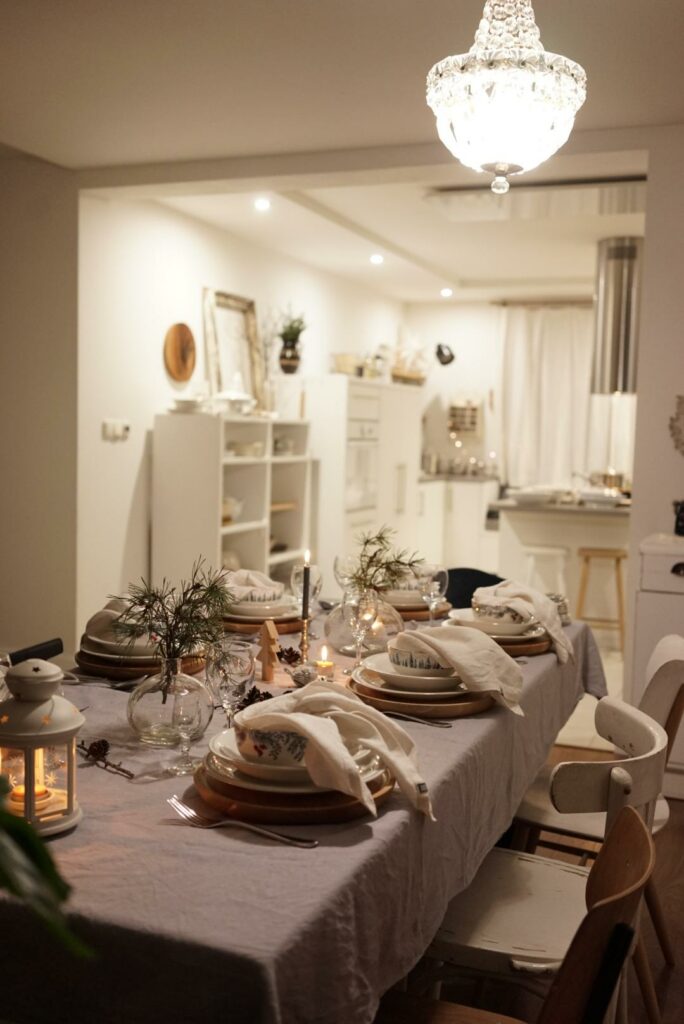 vianočné prestieranie