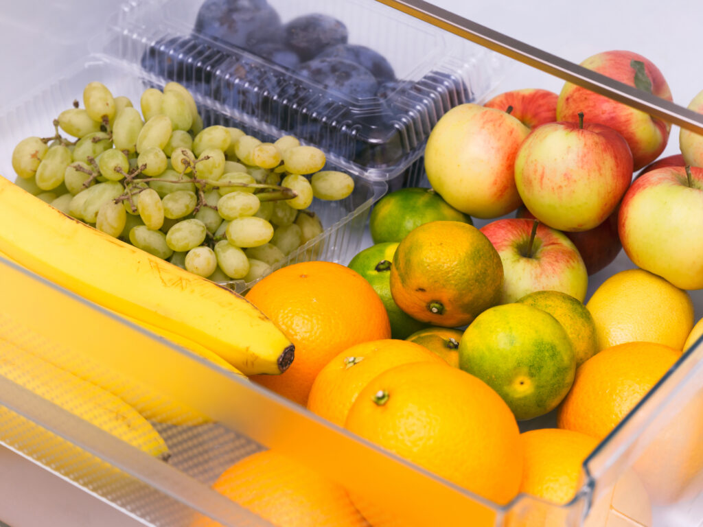 Ako skladovať ovocie a zeleninu v chladničke