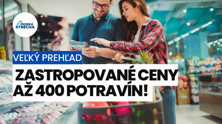 Zastropované ceny: Veľký prehľad cien až 400 potravín!