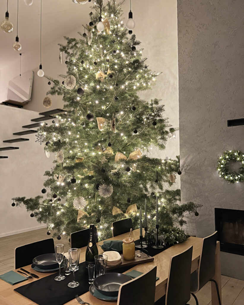 vianočný stromček škandinávsky štýl 