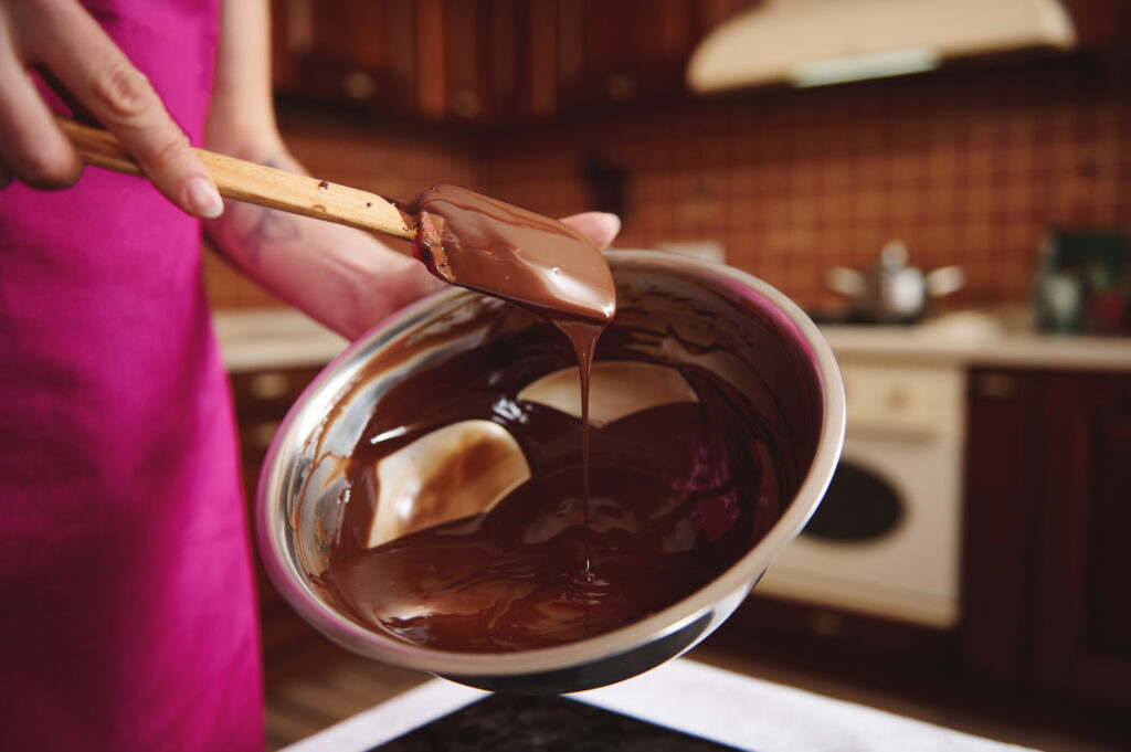 suroviny na nepečený dezert