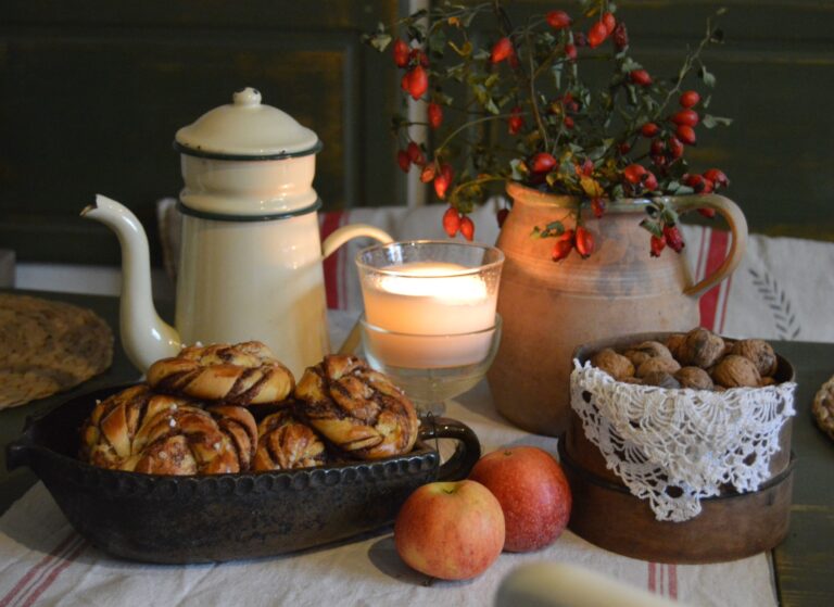 Švédske škoricové uzlíky Kanelknuter podľa našej Danky (Decoration by Danao69)