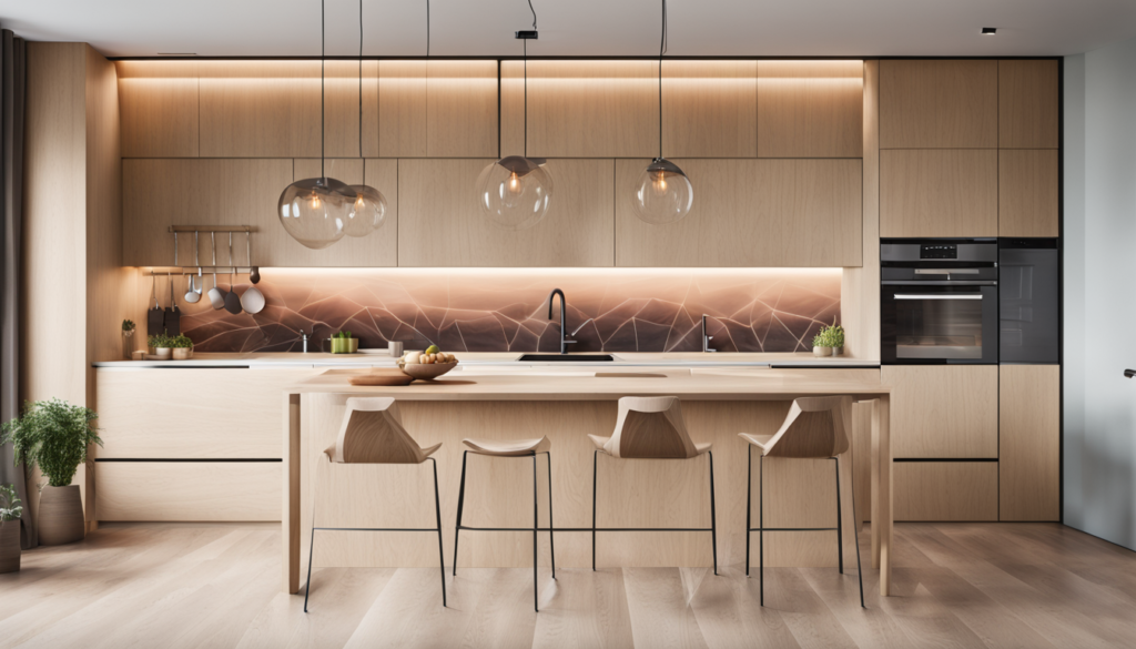 Sklenené kuchynské zásteny a pracovné dosky