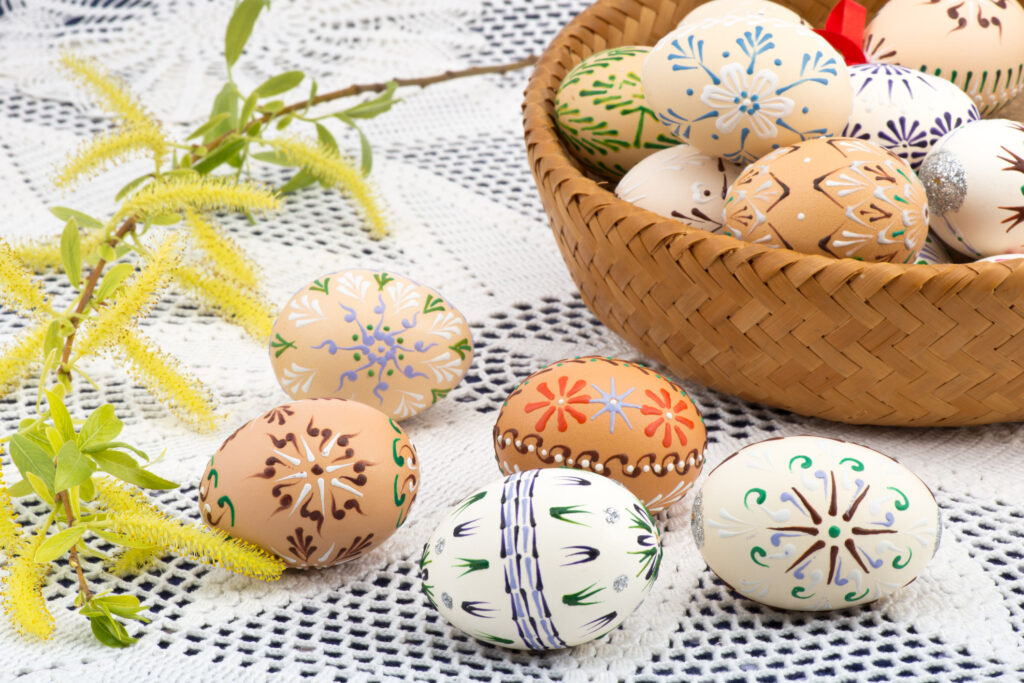 DIY veľkonočné dekorácie