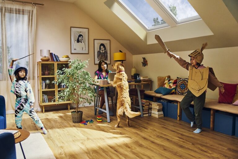 Dokonalé podkrovie s modernými oknami VELUX