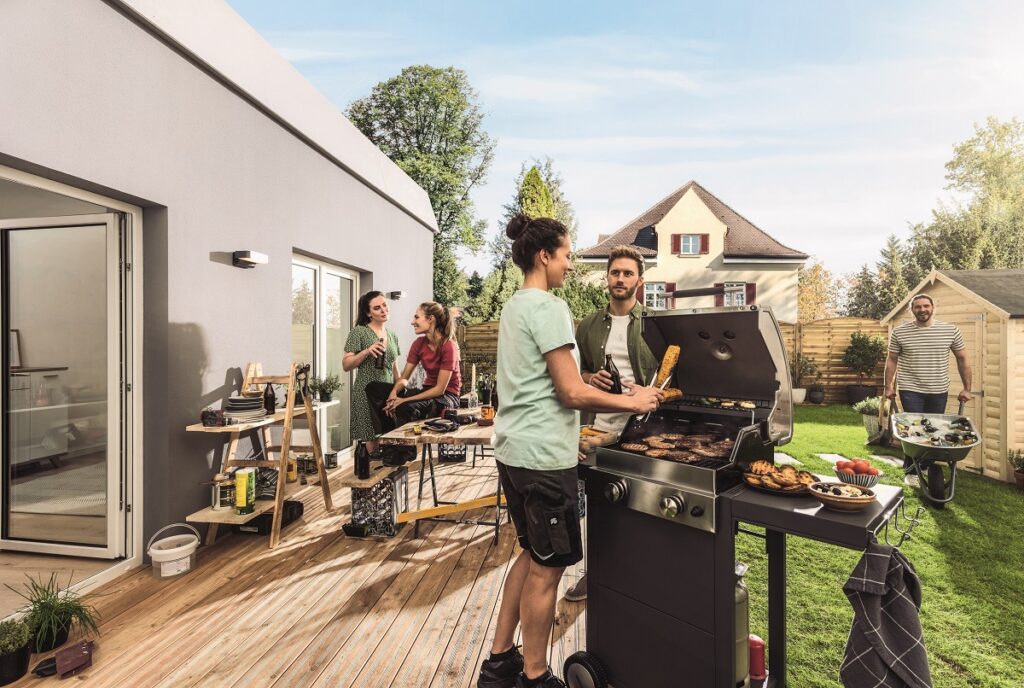 záhradný plynový gril