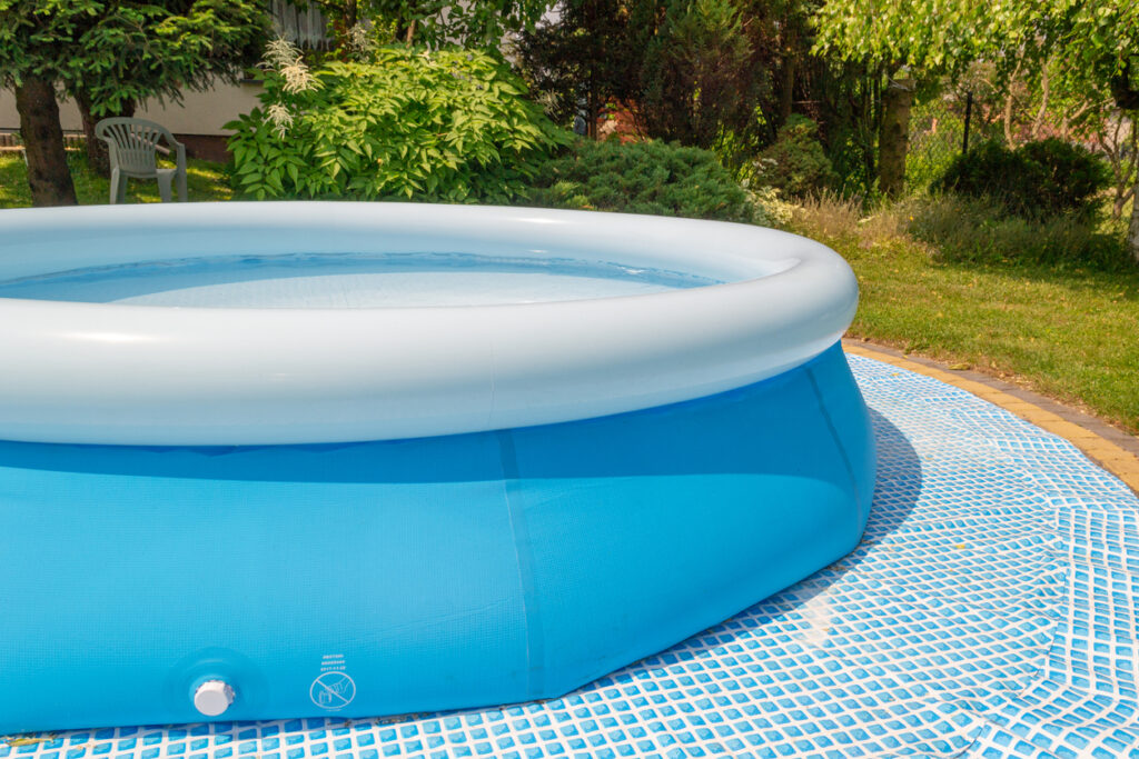 originálna bazénová podložka pod bazén
