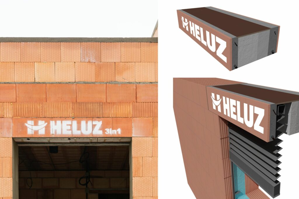 Preklad HELUZ FAMILY 3in1 nosný a jeho využitie na stavbe