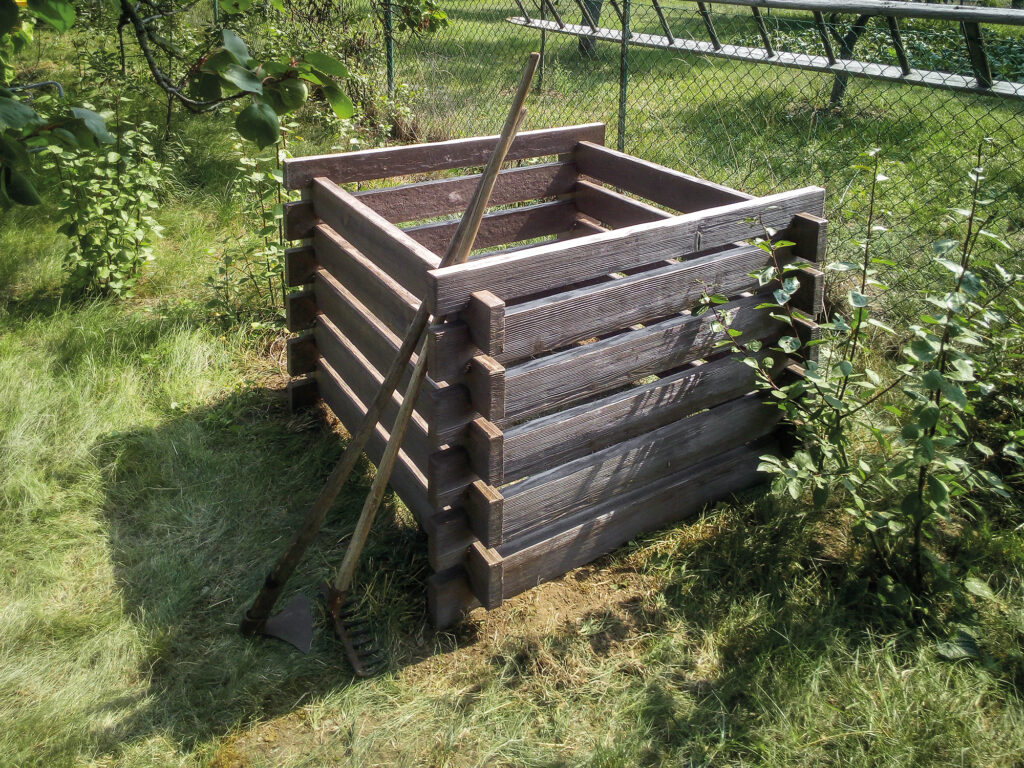 záhradný kompostér z betónu